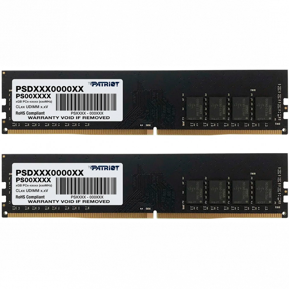 ОЗУ Patriot Signature PSD416G3200K DIMM, DDR4, 16 Гб (2 х 8 Гб), 3200 МГц - миниатюра 6