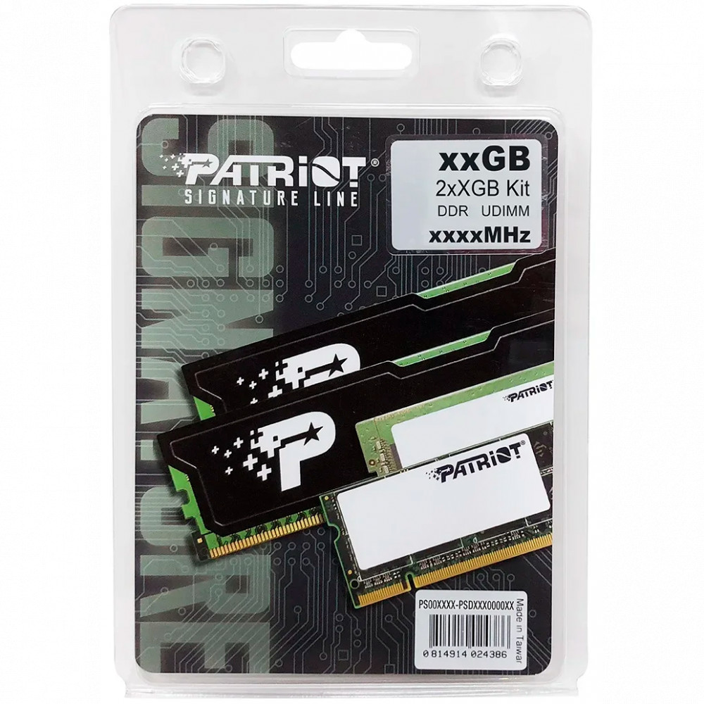 ОЗУ Patriot Signature PSD416G3200K DIMM, DDR4, 16 Гб (2 х 8 Гб), 3200 МГц - миниатюра 9