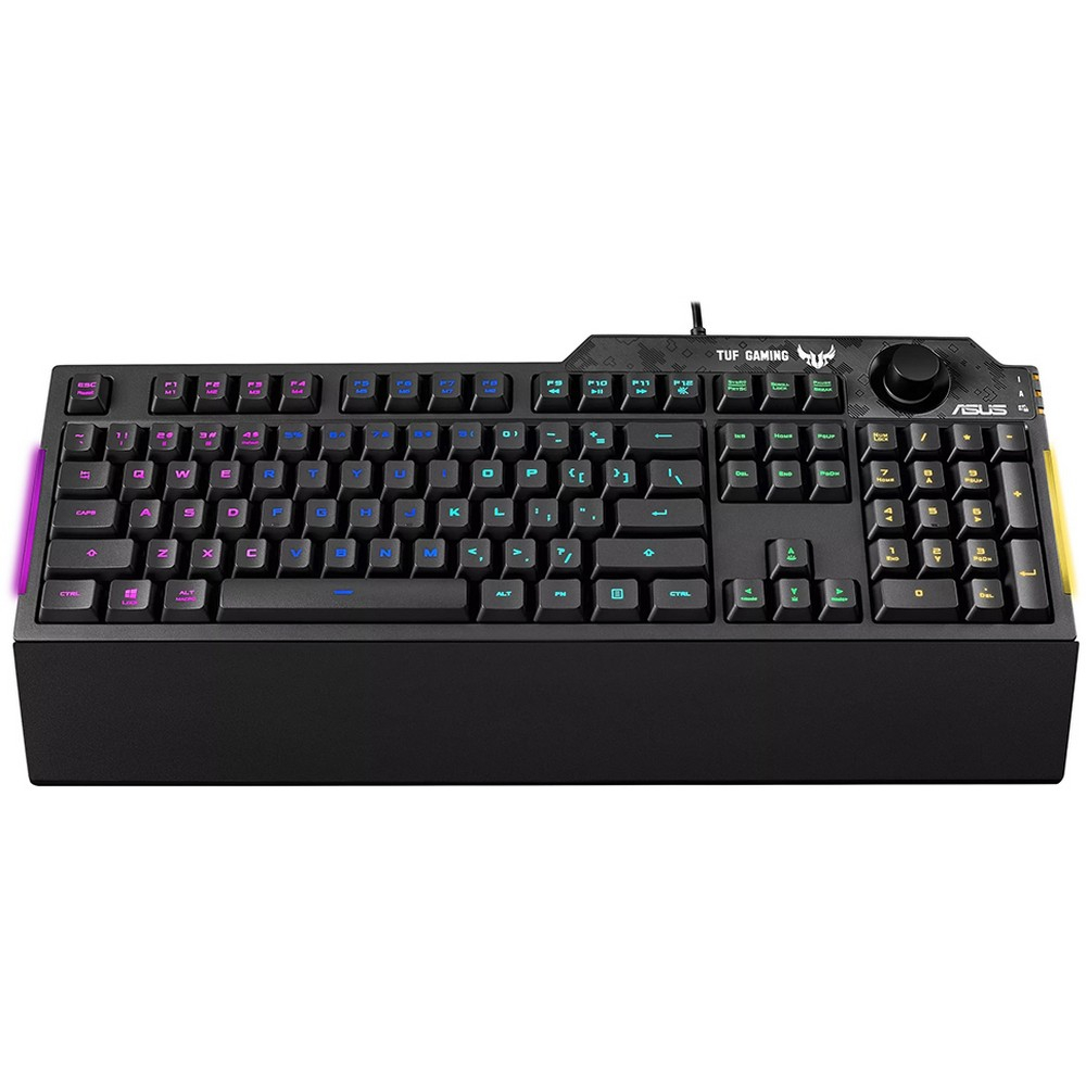 Клавиатура Asus TUF Gaming K1 RGB 90MP01X0-BKRA00 Проводная, USB - миниатюра 6