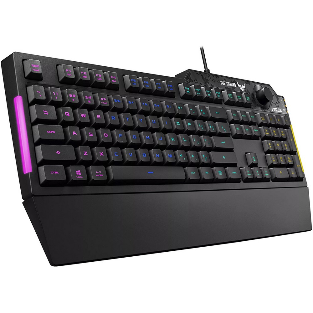 Клавиатура Asus TUF Gaming K1 RGB 90MP01X0-BKRA00 Проводная, USB - миниатюра 7