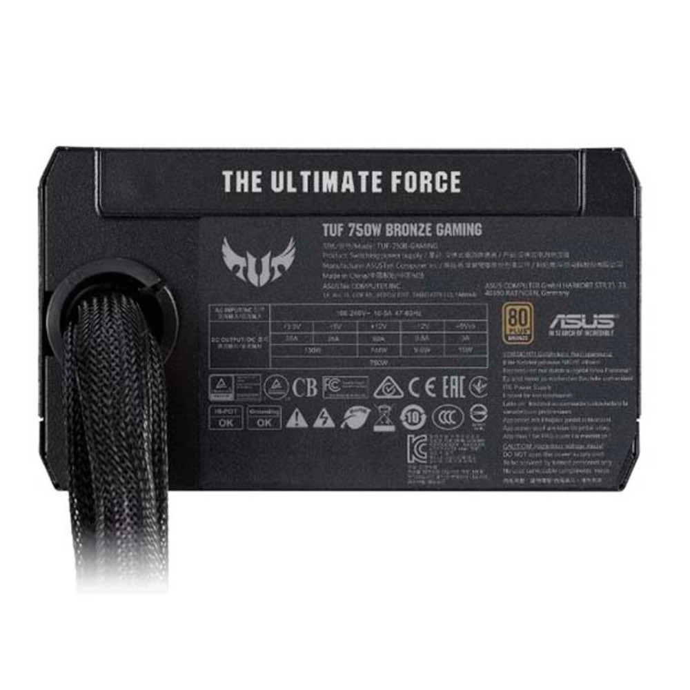 Блок питания Asus TUF-750B-GAMING 750 Вт - миниатюра 8