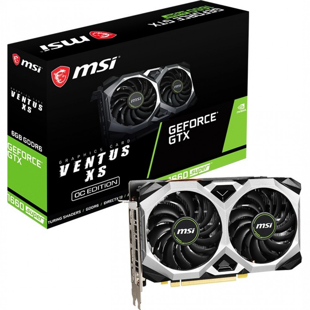 Видеокарта MSI GTX 1660 SUPER VENTUS XS OC GTX 1660 SUPER VENTUS XS OC RU 6 ГБ - миниатюра 10