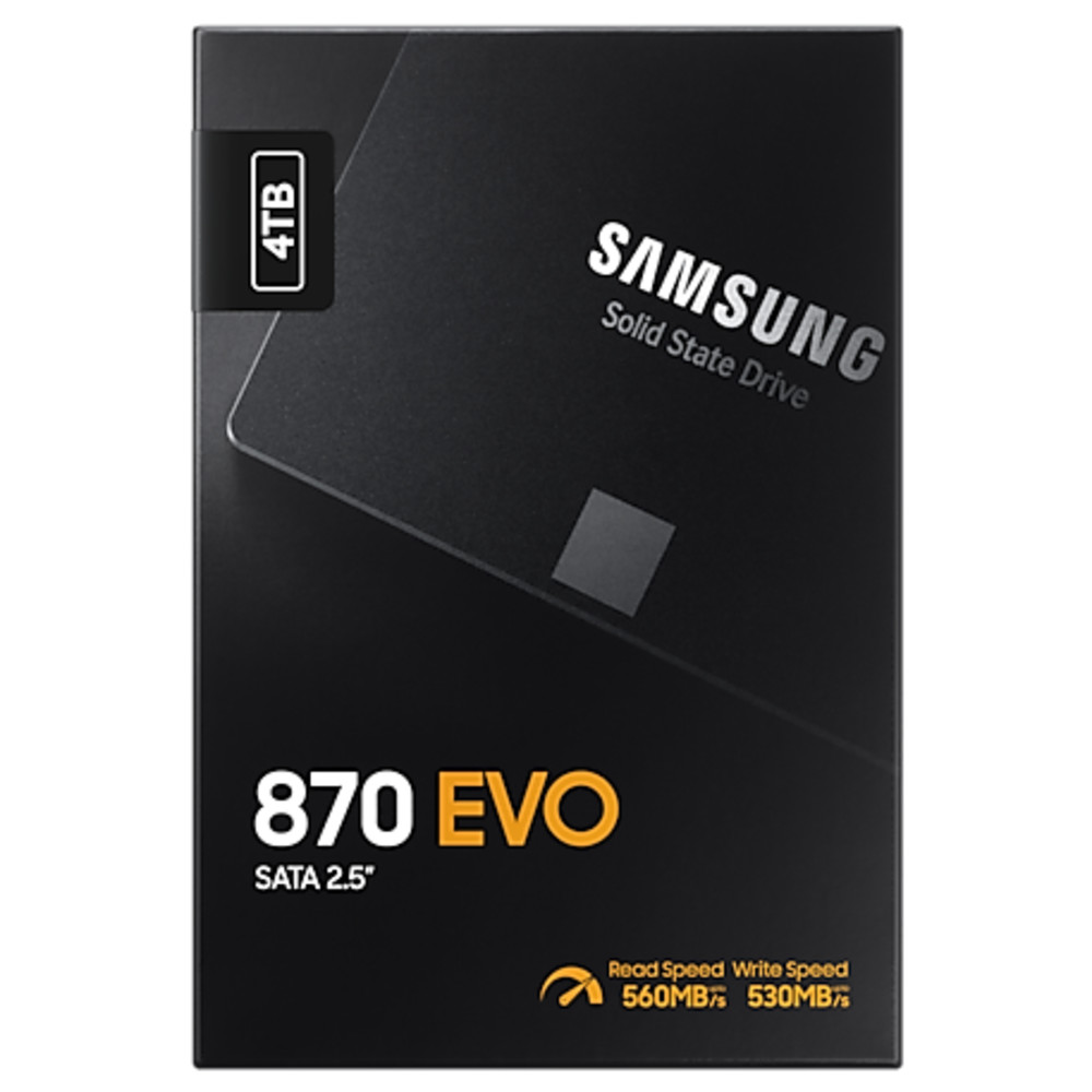 Жесткий диск Samsung 870 EVO MZ-77E4T0BW SSD (твердотельные), 4 ТБ, 2.5 дюйма, SATA - миниатюра 12