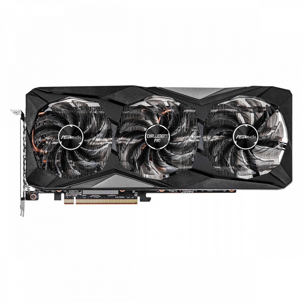 Видеокарта ASRock Radeon RX 6700 XT Challenger Pro 12G RX6700XT CLP 12GO 12 ГБ - миниатюра 7