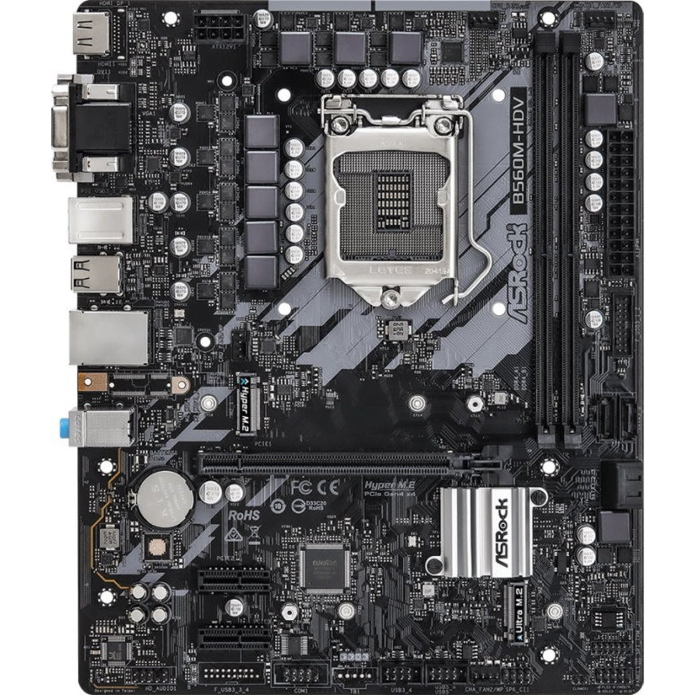 Материнская плата ASRock B560M-HDV Micro-ATX, LGA 1200 - миниатюра 6