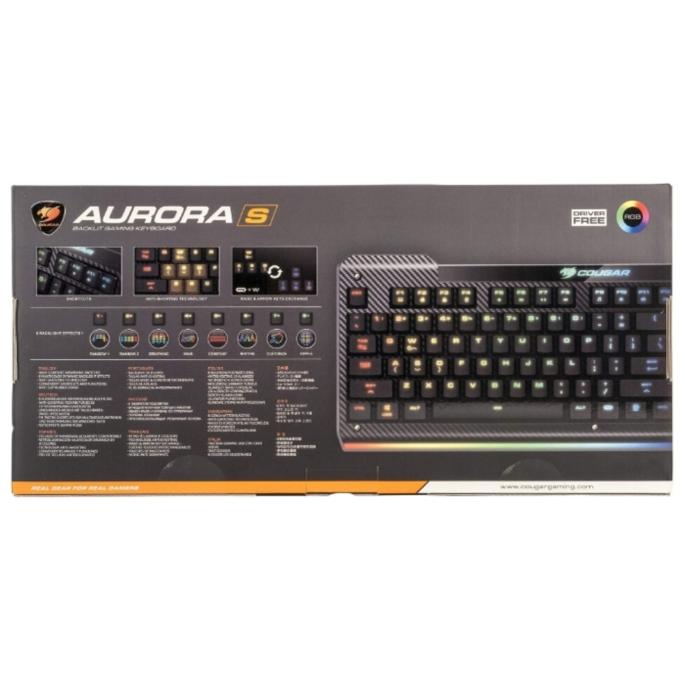 Клавиатура Cougar AURORA S 33536 - миниатюра 10