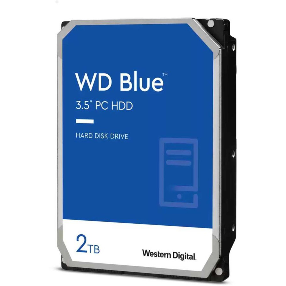 Жесткий диск Western Digital WD Blue WD20EZBX HDD (классические), 2 ТБ, 3.5 дюйма, SATA - миниатюра 2