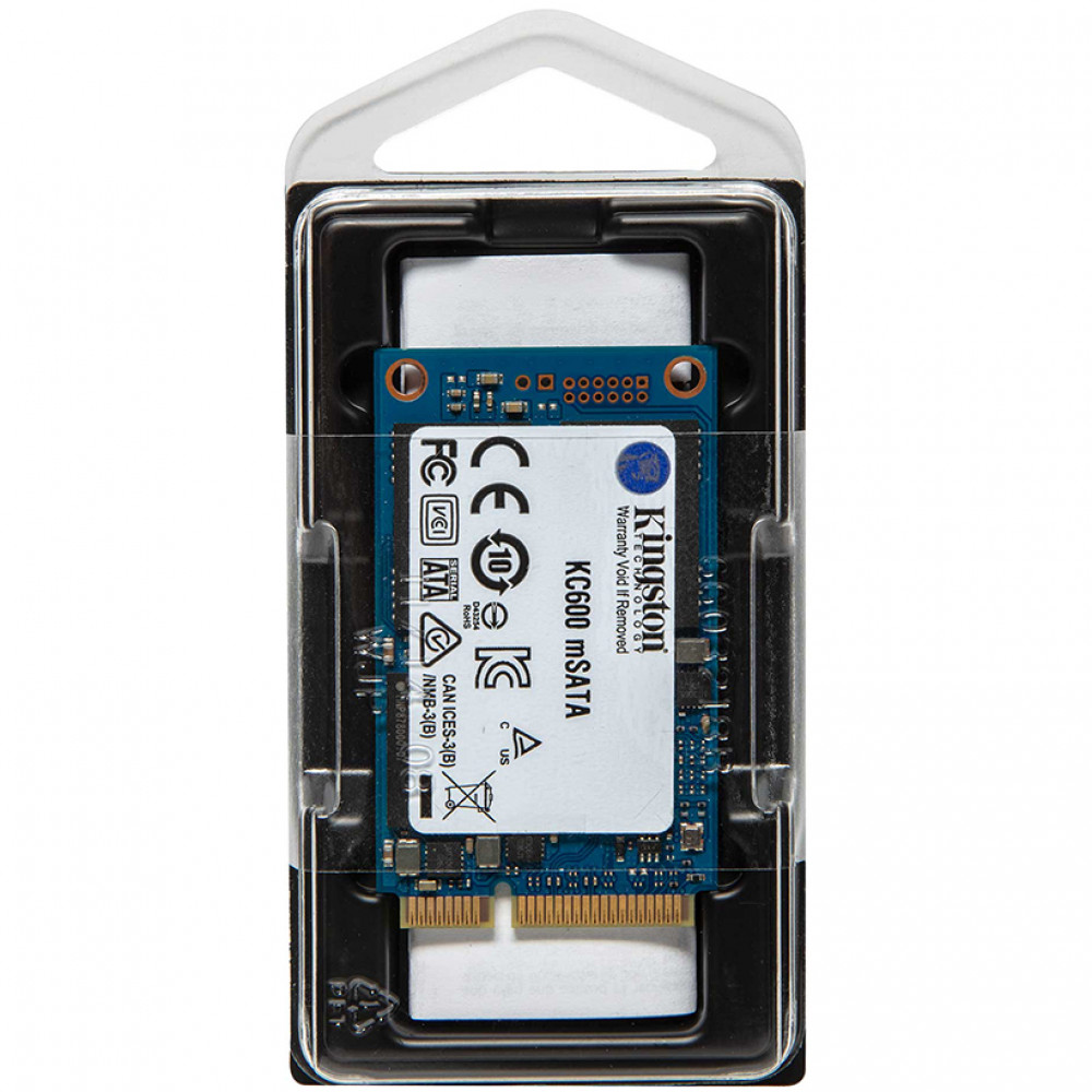Жесткий диск Kingston KC600 SKC600MS/256G SSD (твердотельные), 256 ГБ, mSATA, SATA - миниатюра 6