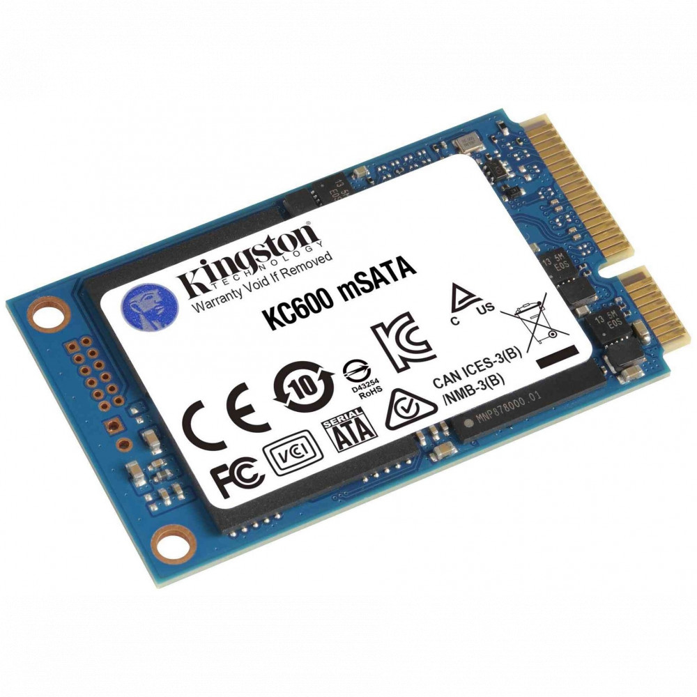Жесткий диск Kingston KC600 SKC600MS/512G SSD (твердотельные), 512 ГБ, mSATA, SATA - миниатюра 5