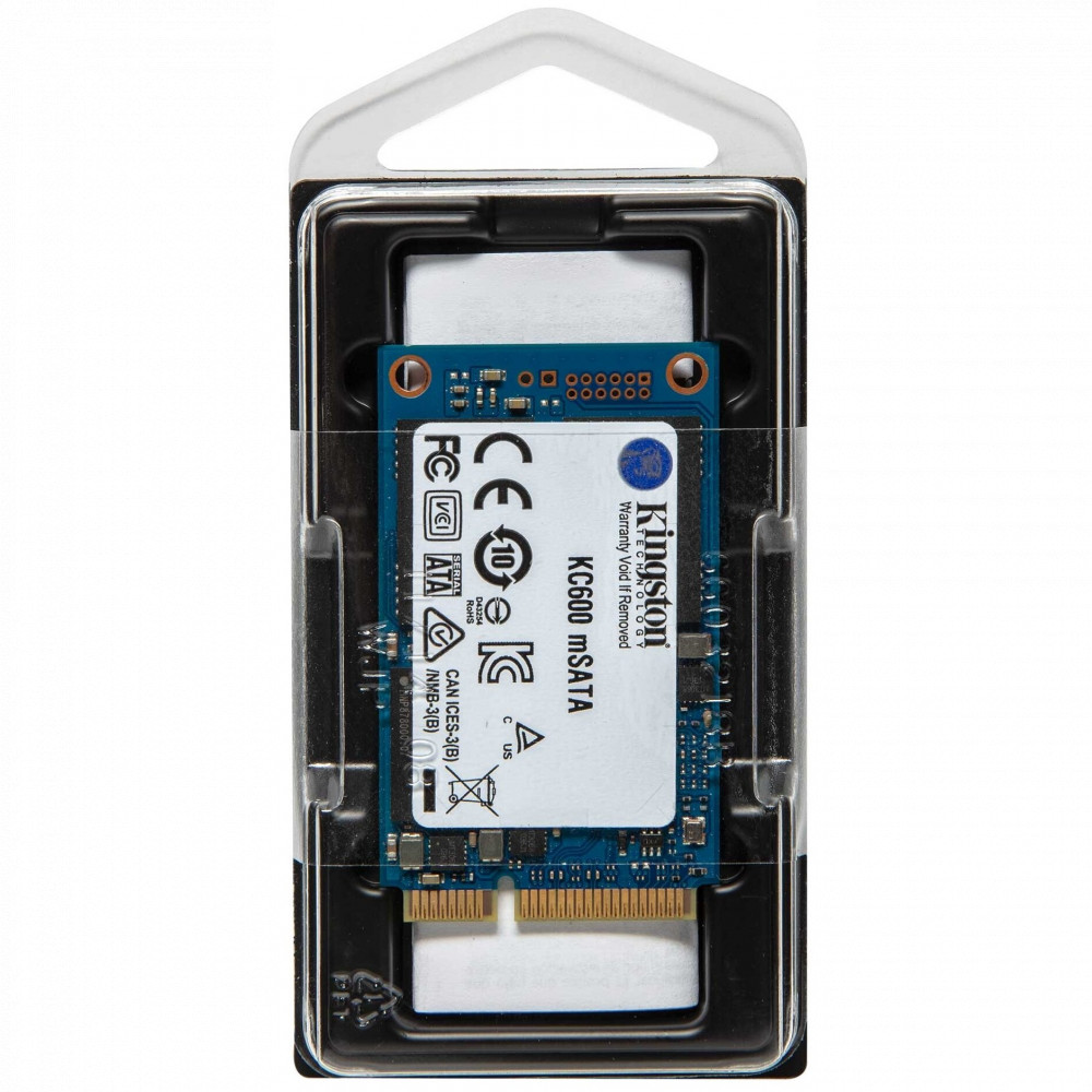 Жесткий диск Kingston KC600 SKC600MS/512G SSD (твердотельные), 512 ГБ, mSATA, SATA - миниатюра 6