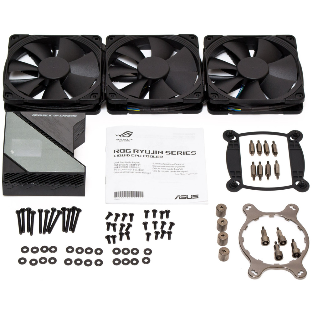 Система охлаждения Asus ROG RYUJIN 240 Водяное охлаждение - миниатюра 10