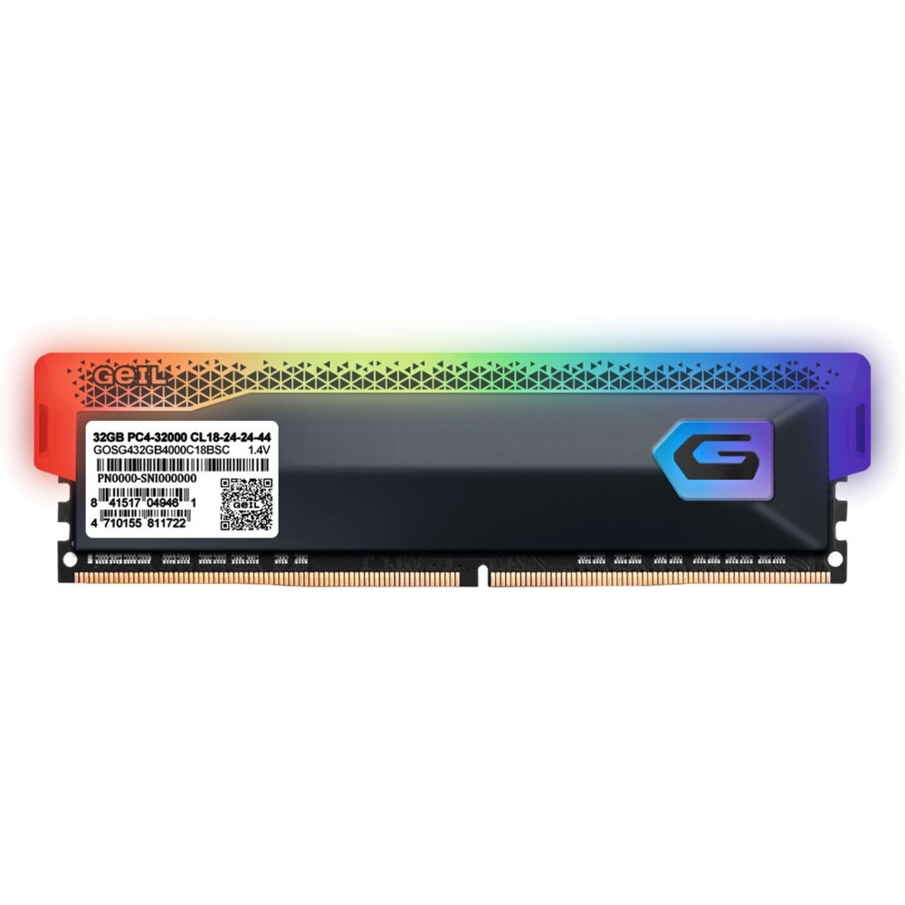 ОЗУ Geil 16 GN416GB3200C22S DIMM, DDR4, 16 Гб, 3200 МГц - миниатюра 5