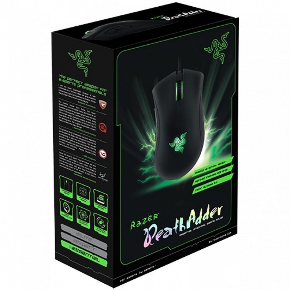 Мышь Razer DeathAdder Essential (2021) RZ01-03850100-R3M1 Игровые, Проводная - миниатюра 6