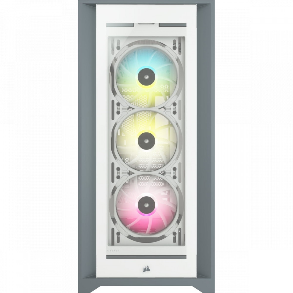 Корпус Corsair iCUE 5000X RGB белый CC-9011213-WW Mid-Tower - миниатюра 13