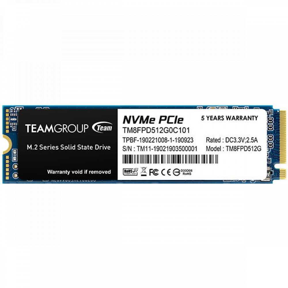 Жесткий диск Team Group MP33 PRO TM8FPD001T0C101 SSD (твердотельные), 1 ТБ, M.2 - миниатюра 2