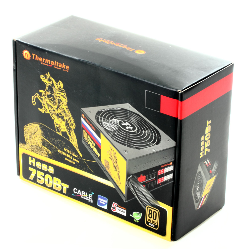 Блок питания Thermaltake Нева 750Вт W0427RE - миниатюра 2