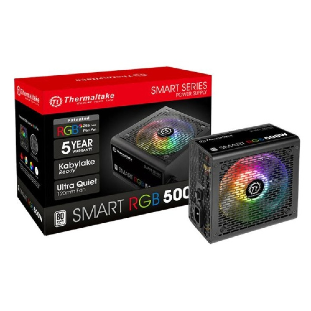 Блок питания Thermaltake Smart RGB 500W (230V) PS-SPR-0500NHSAWE-1 500 Вт - миниатюра 8