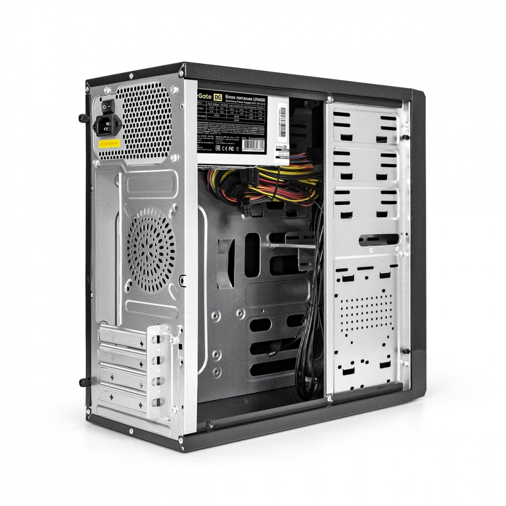 Корпус ExeGate MA-371X-UN400 EX277435RUS Mini-Tower - миниатюра 6
