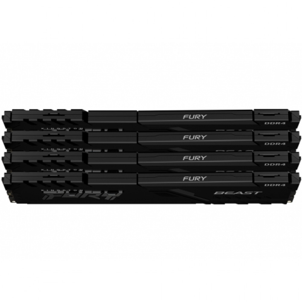 ОЗУ Kingston Fury Beast KF436C18BBK4/64 DIMM, DDR4, 64 Гб (4 х 16 Гб), 3600 МГц - миниатюра 8