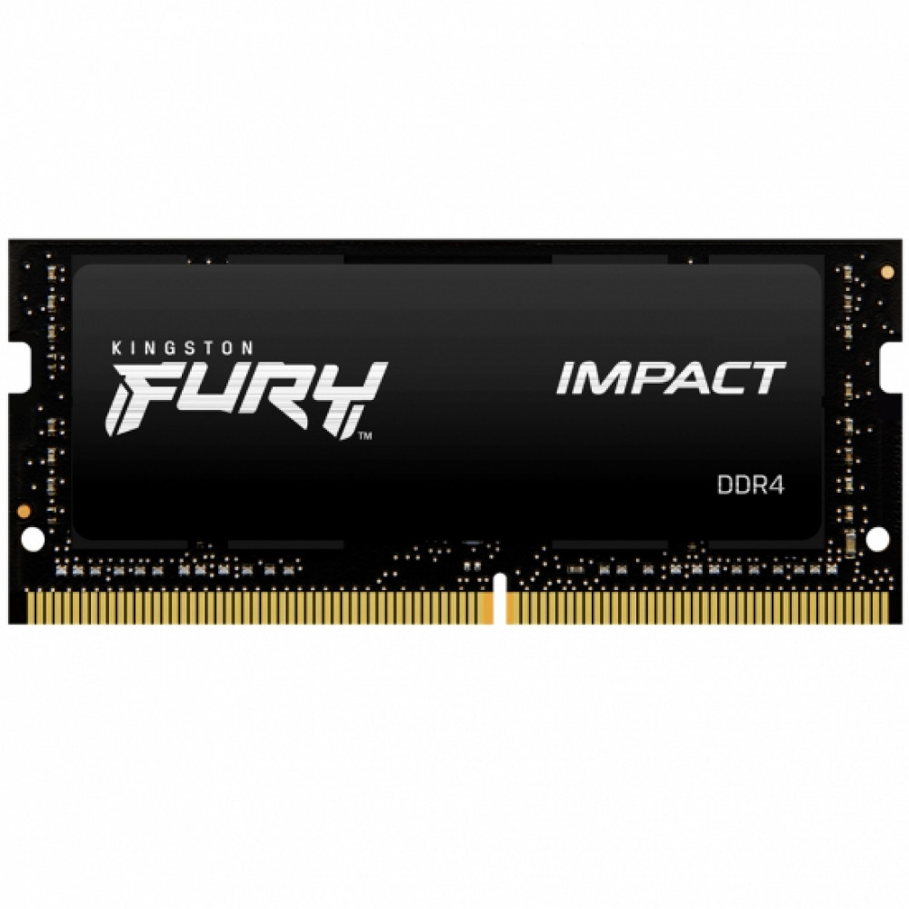 ОЗУ Kingston Fury Impact KF432S20IB/8 SO-DIMM, DDR4, 8 Гб, 3200 МГц - миниатюра 3