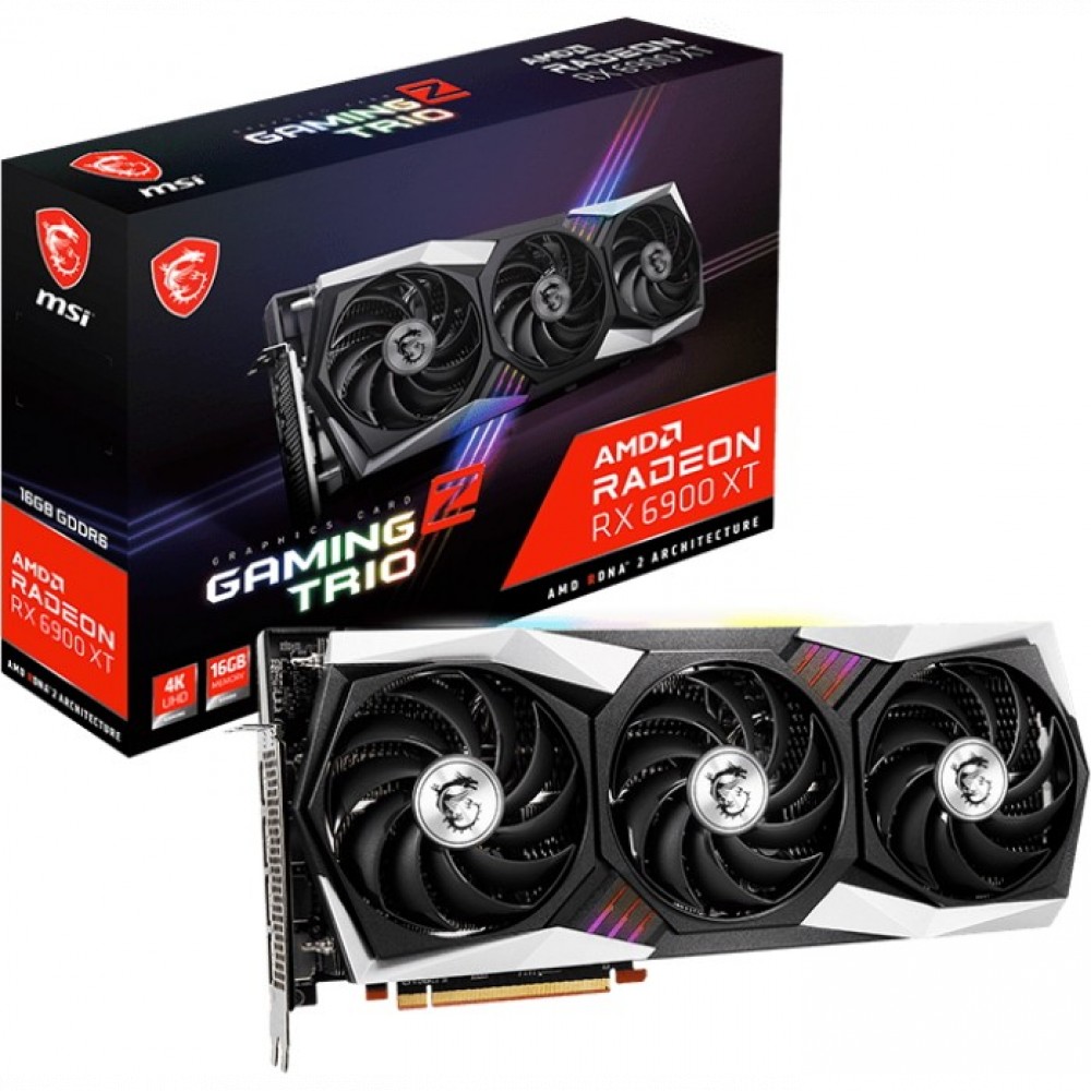 Видеокарта MSI RX 6900 XT GAMING Z TRIO 16G 16 ГБ - миниатюра 12