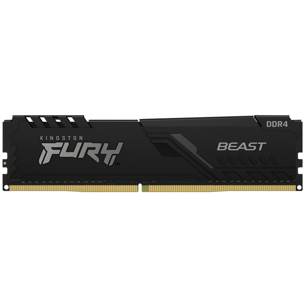 ОЗУ Kingston Fury Beast Black RTL Gaming KF432C16BB/8 DIMM, DDR4, 8 Гб, 3200 МГц - миниатюра 5