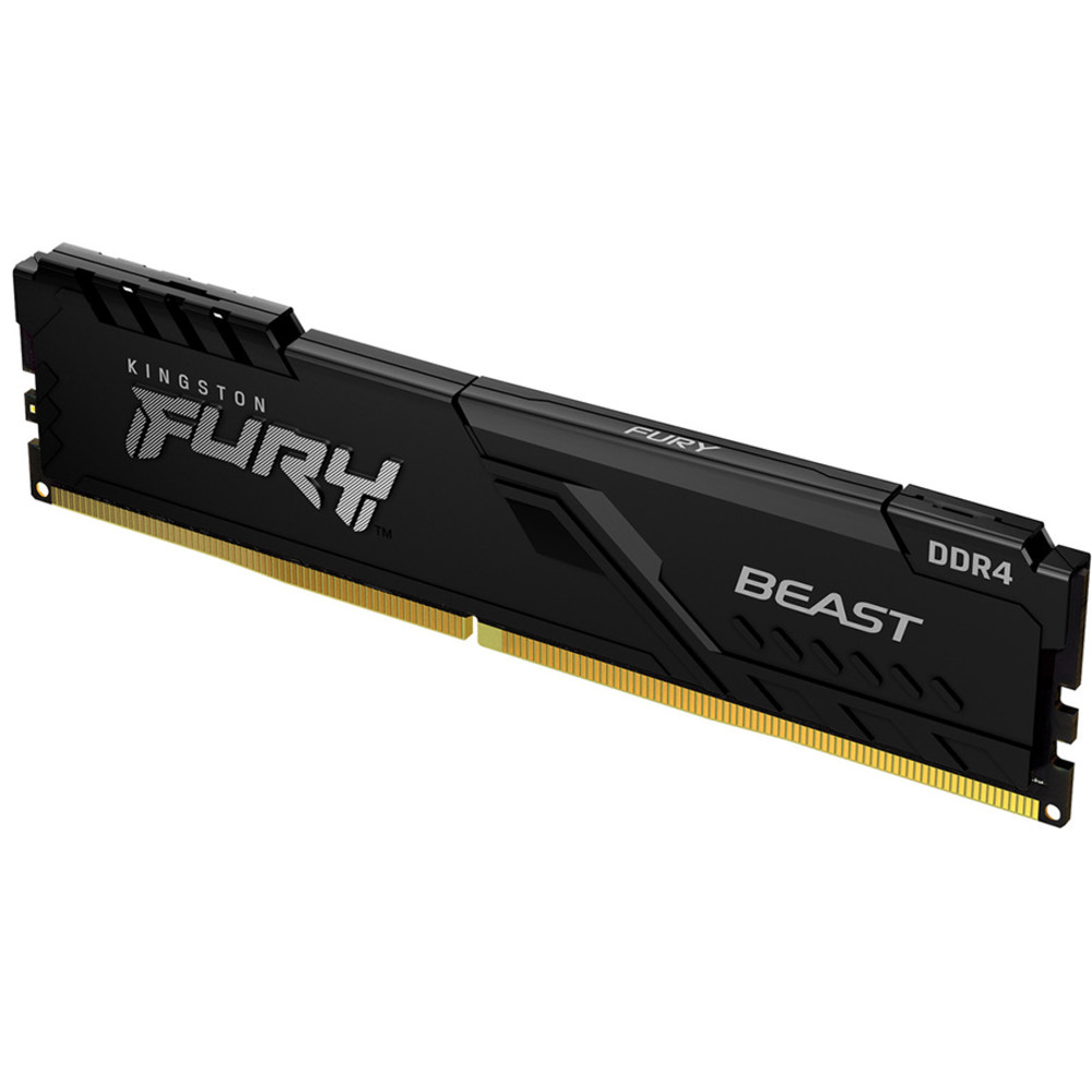 ОЗУ Kingston Fury Beast Black RTL Gaming KF432C16BB/8 DIMM, DDR4, 8 Гб, 3200 МГц - миниатюра 6
