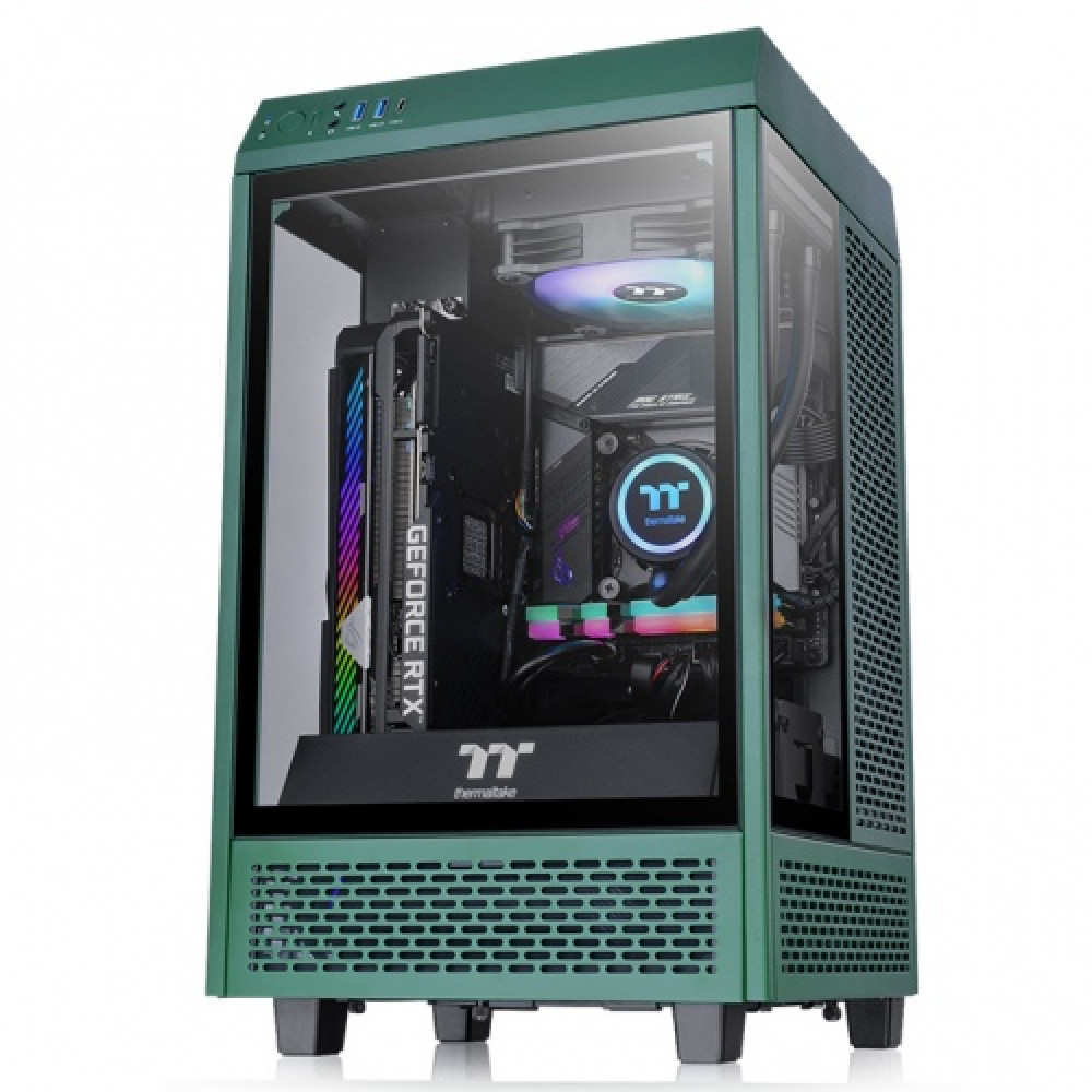 Корпус Thermaltake The Tower 100 Racing Green CA-1R3-00SCWN-00 Mini-Tower - миниатюра 7