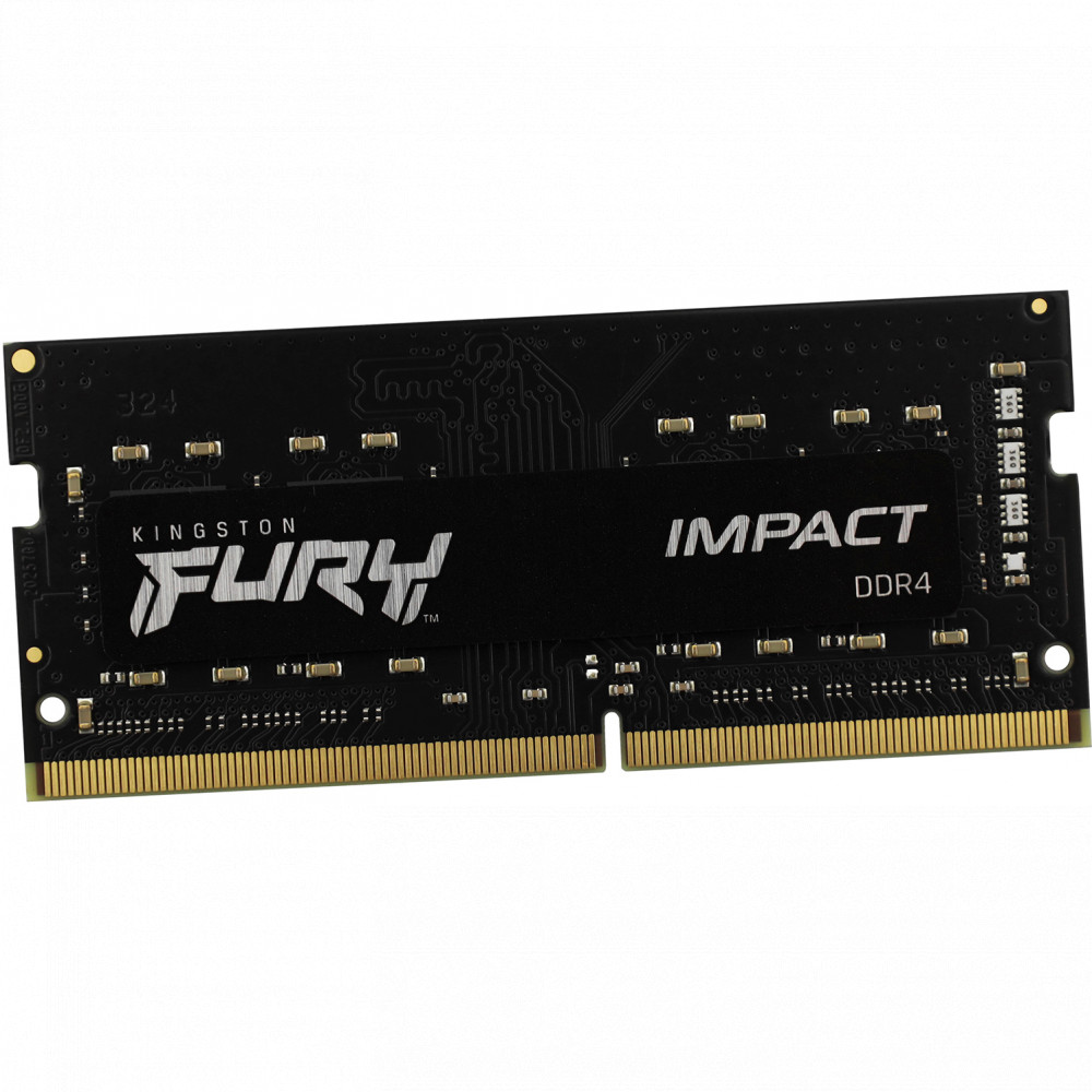 ОЗУ Kingston Fury Impact KF432S20IB/16 SO-DIMM, DDR4, 16 Гб, 3200 МГц - миниатюра 2