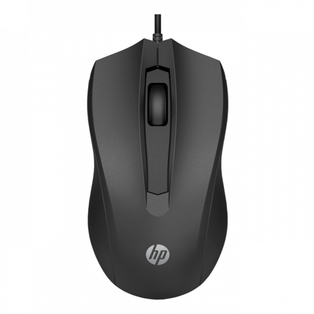 Мышь HP 100 (6VY96AA) Бюджетные, Проводная - миниатюра 2