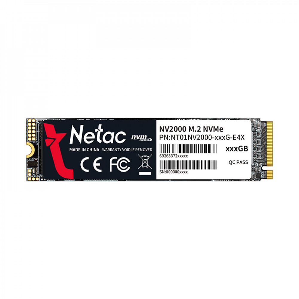 Жесткий диск Netac NV2000 Series NT01NV2000-1T0-E4X SSD (твердотельные), 1 ТБ, M.2, PCIe - миниатюра 8