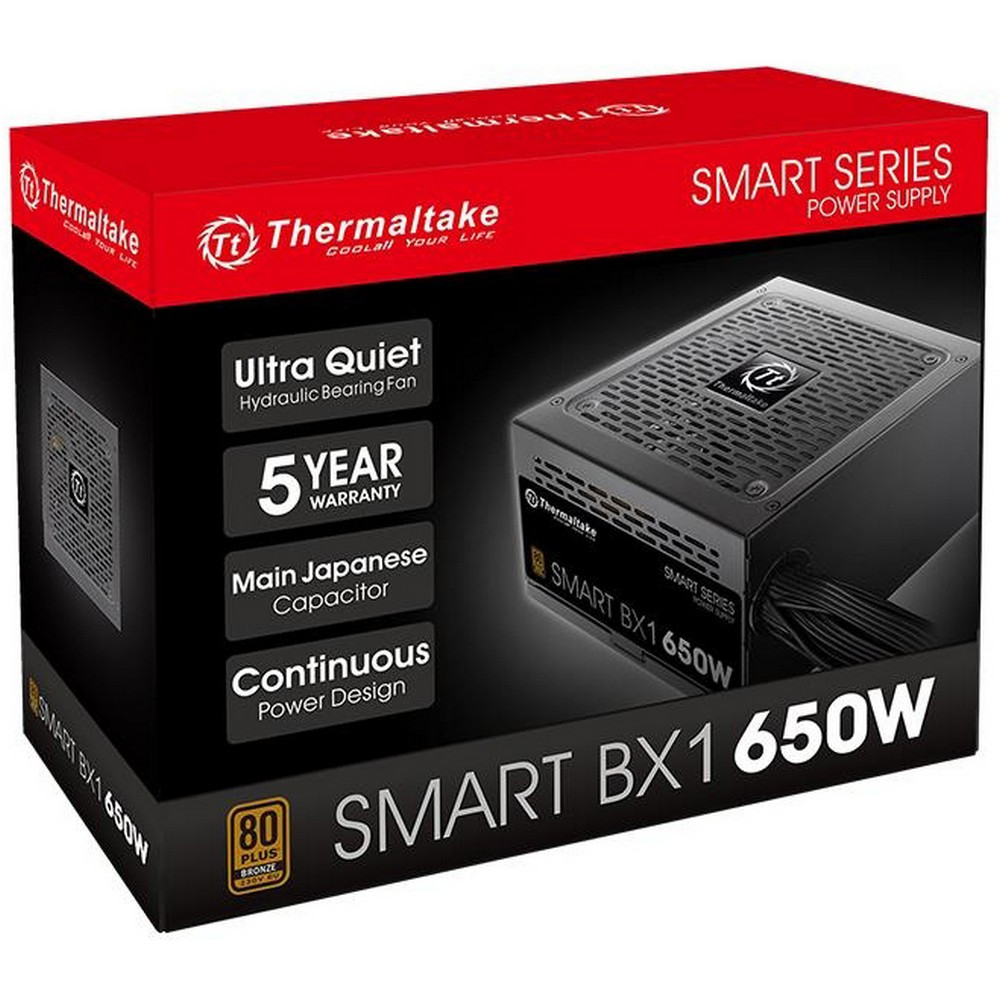 Блок питания Thermaltake Smart BX1 650W PS-SPD-0650NNSABE-1 650 Вт - миниатюра 12