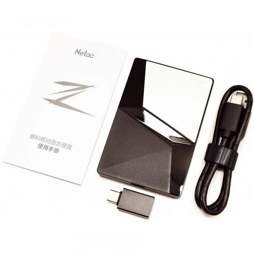 Внешние накопители Netac Z7S NT01Z7S-002T-32BK 2 ТБ - миниатюра 8