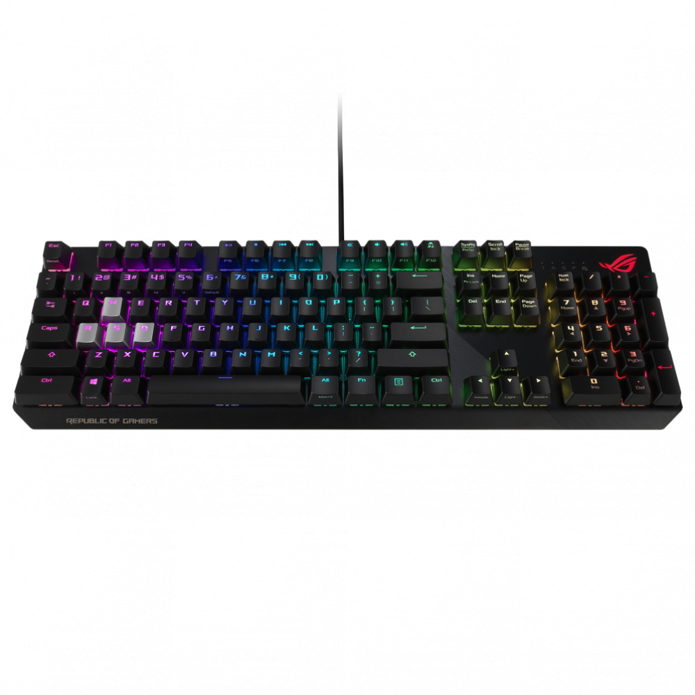 Клавиатура Asus XA02 ROG STRIX SCOPE 90MP0186-B0RA00 Проводная, USB - миниатюра 5