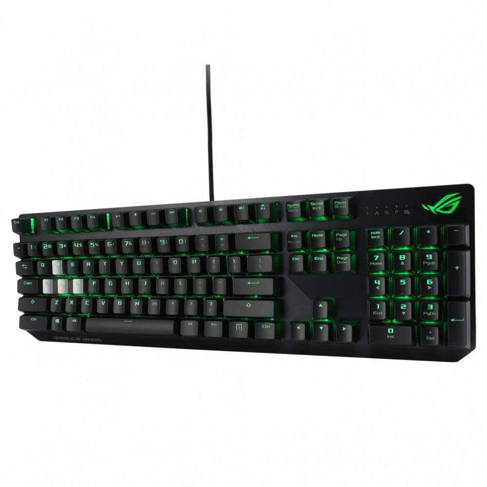 Клавиатура Asus XA02 ROG STRIX SCOPE 90MP0186-B0RA00 Проводная, USB - миниатюра 6