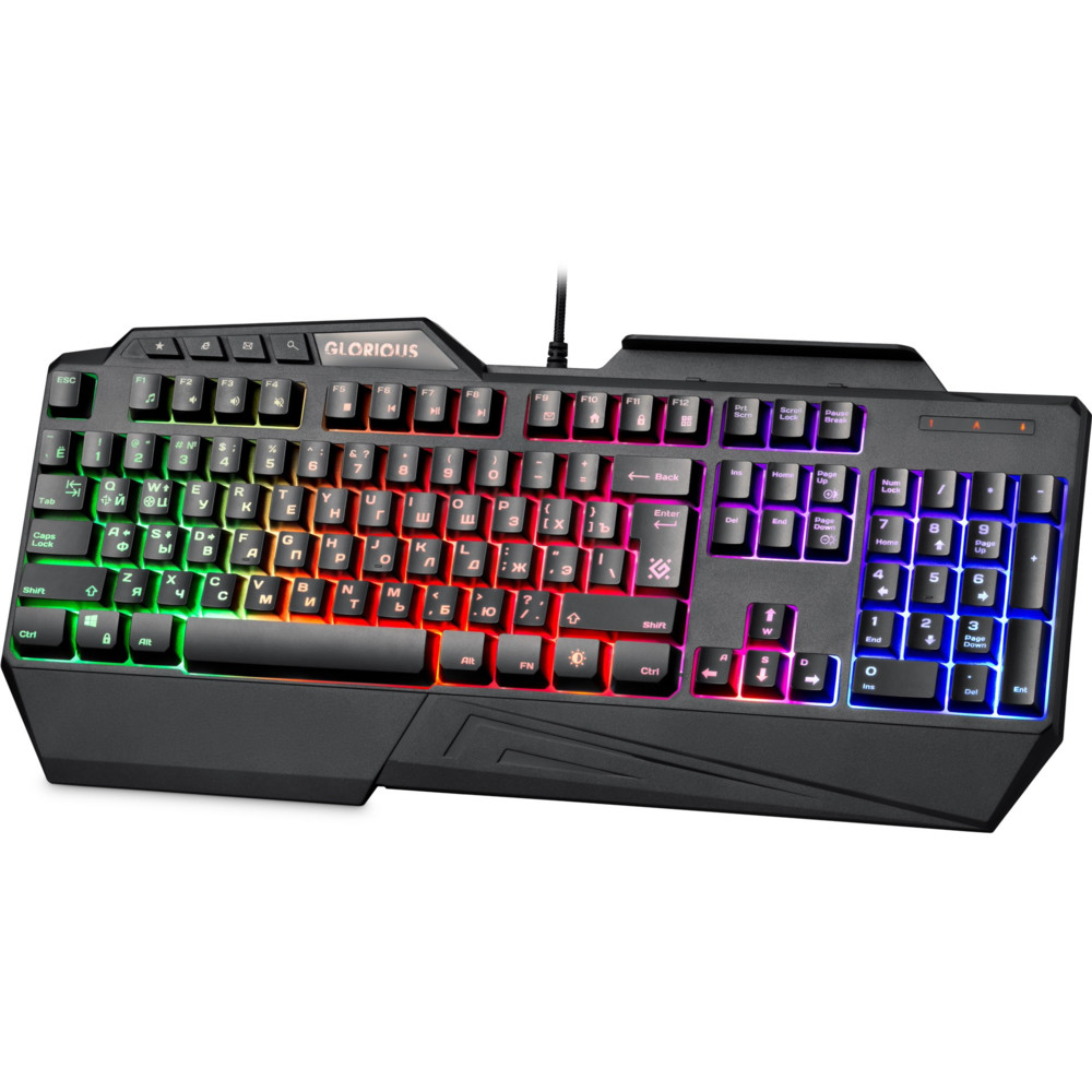 Клавиатура Defender GK-310L Glorious 45310 Проводная, USB - миниатюра 10