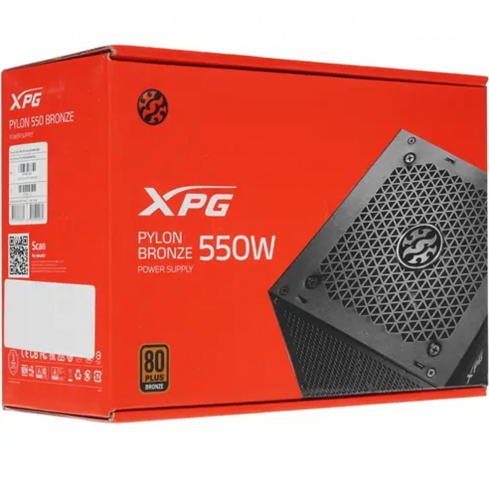 Блок питания XPG Pylon PYLON550B-BKCEU 550 Вт - миниатюра 10
