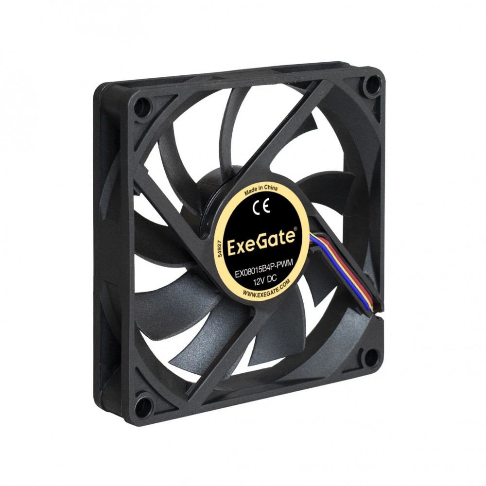 Система охлаждения ExeGate EX08015B4P-PWM (80x80x15 мм) EX288924RUS Для системного блока - миниатюра 3