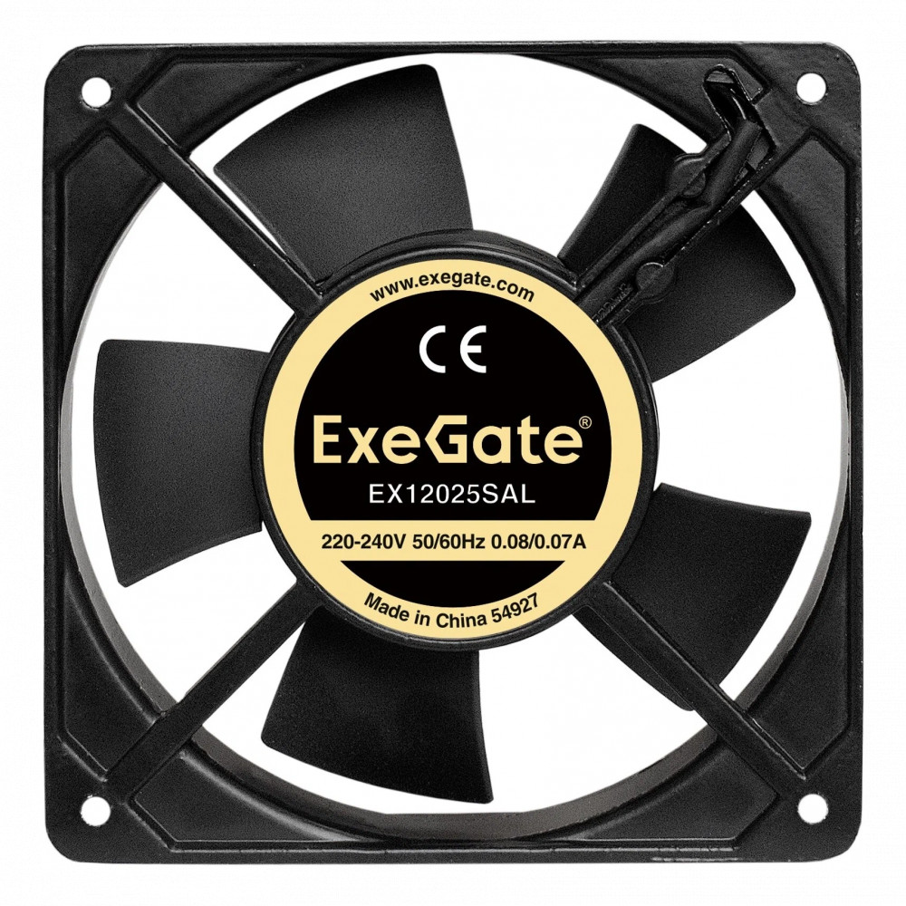 Система охлаждения ExeGate EX12025SAL (120x120x25 мм) EX289015RUS Для системного блока - миниатюра 4