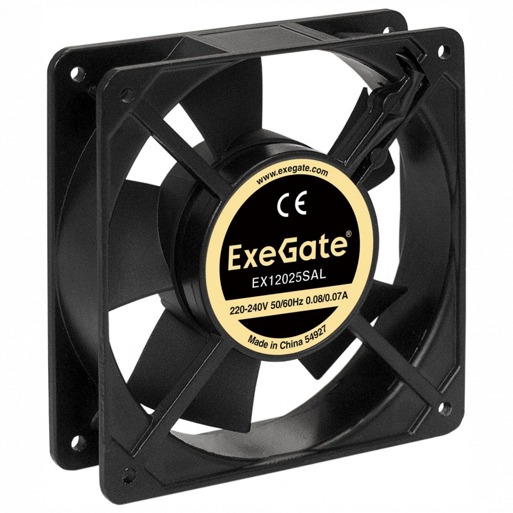 Система охлаждения ExeGate EX12025SAL (120x120x25 мм) EX289015RUS Для системного блока - миниатюра 3