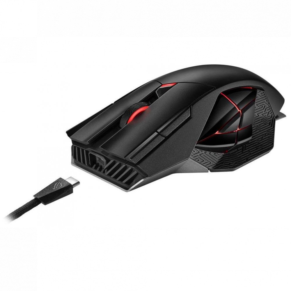 Мышь Asus ROG Spatha X 90MP0220-BMUA00 Игровые, Беспроводная - миниатюра 12