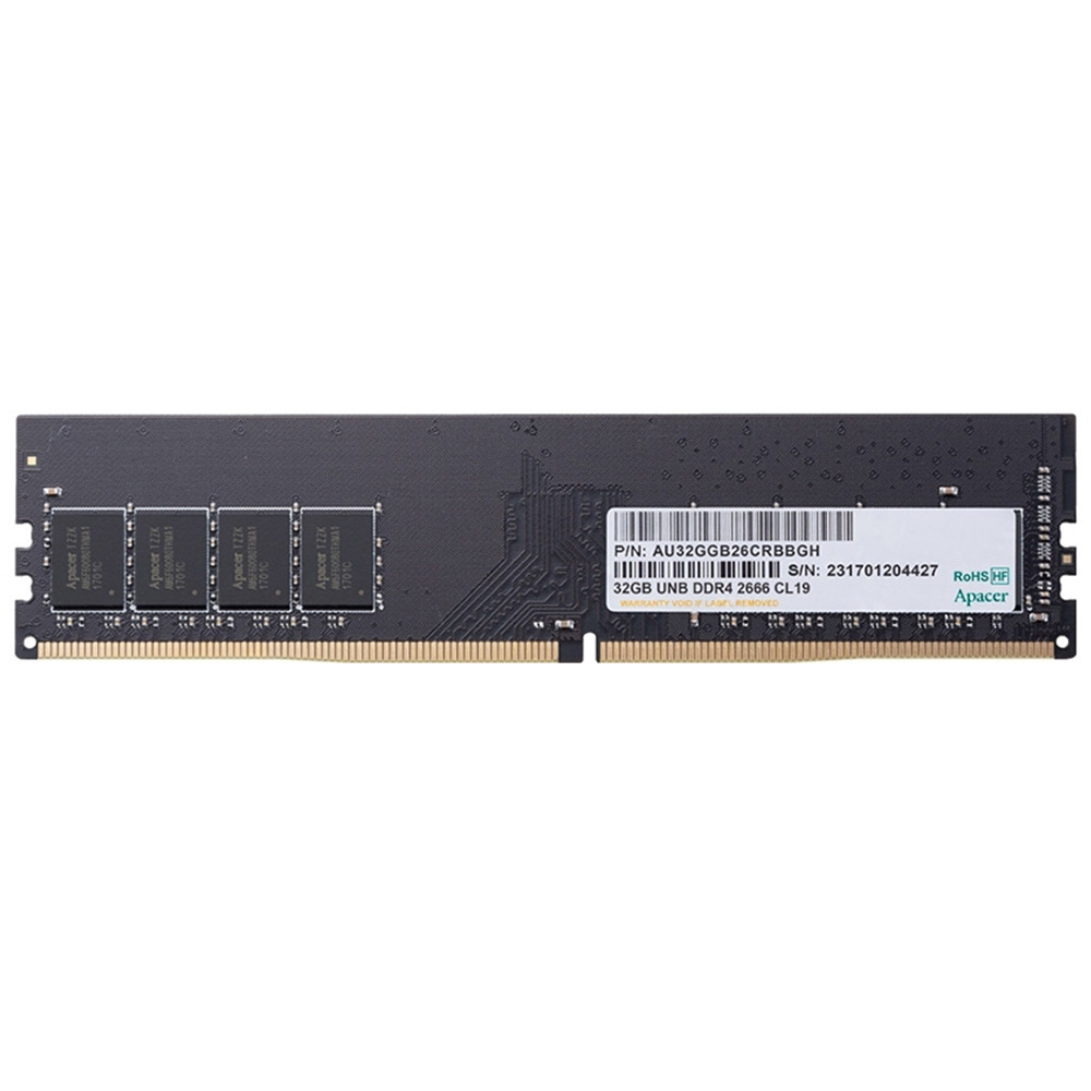 ОЗУ Apacer EL.32G2V.PRH DIMM, DDR4, 32 Гб, 2666 МГц - миниатюра 2