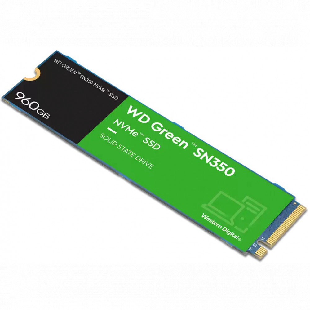 Жесткий диск Western Digital GREEN SN350 WDS960G2G0C SSD (твердотельные), 960 ГБ, M.2 - миниатюра 6