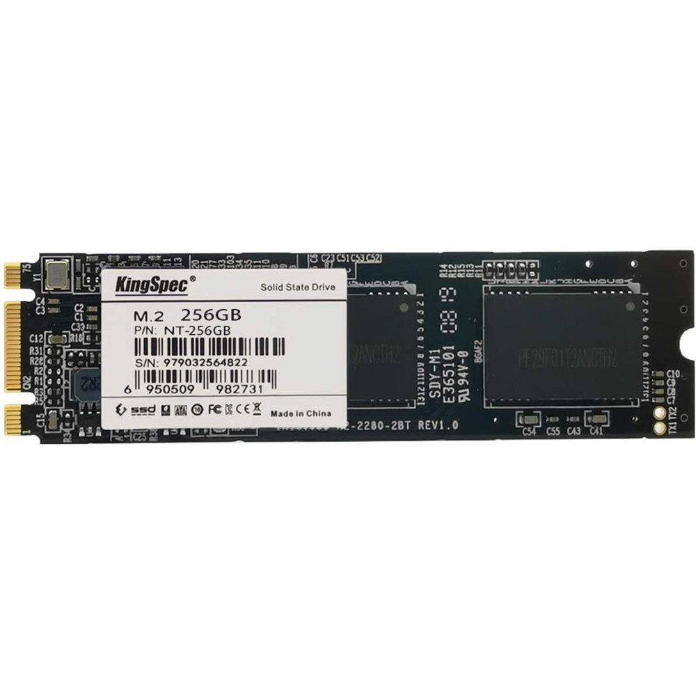 Жесткий диск KingSpec NT-256 2280 SSD (твердотельные), 256 ГБ, M.2, SATA - миниатюра 2