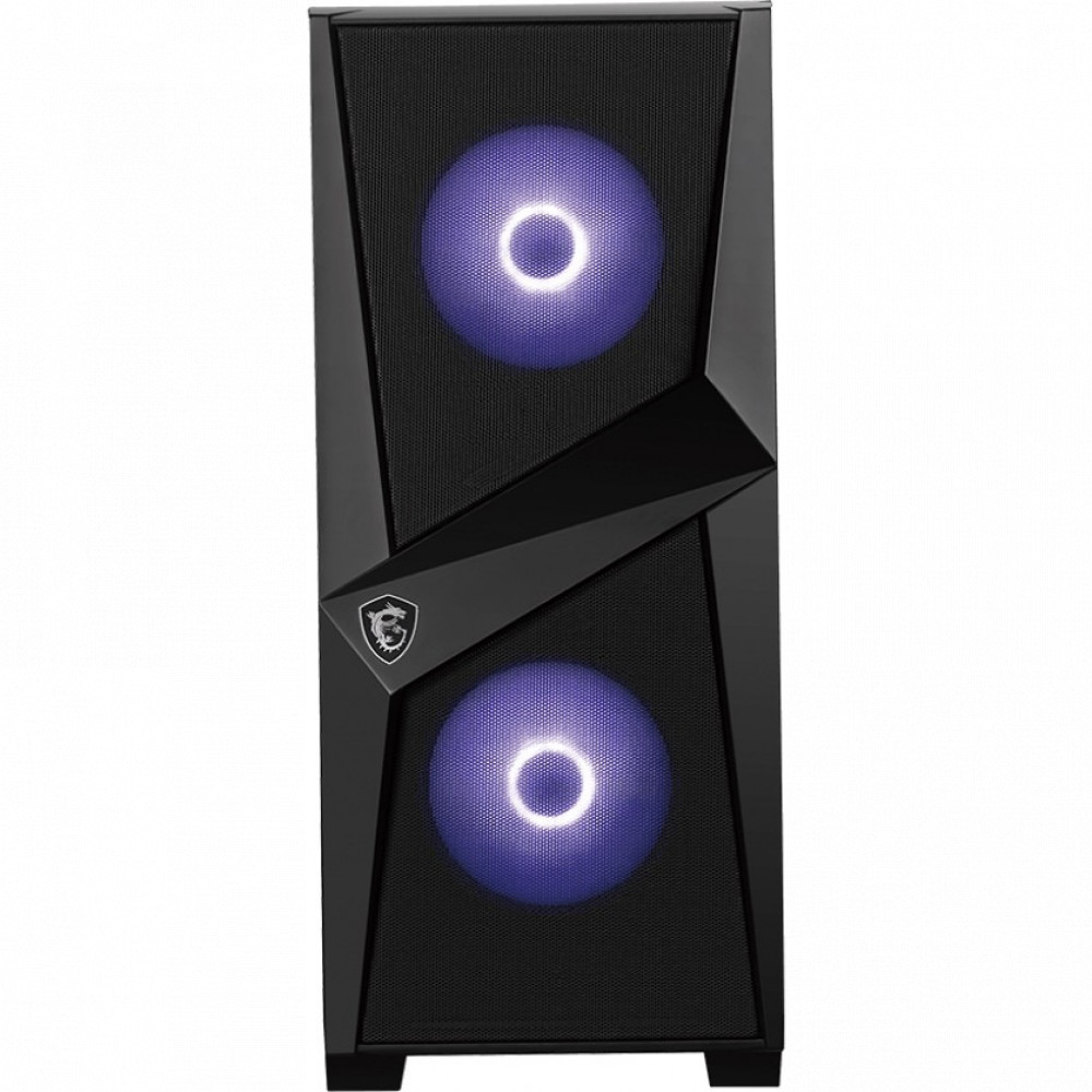 Корпус MSI MAG FORGE 100M black Mid-Tower - миниатюра 7