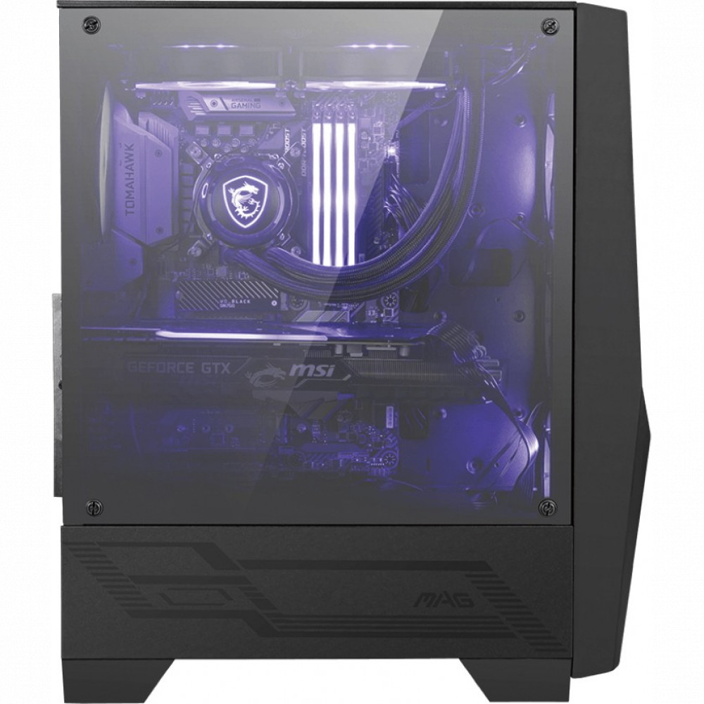 Корпус MSI MAG FORGE 100M black Mid-Tower - миниатюра 6