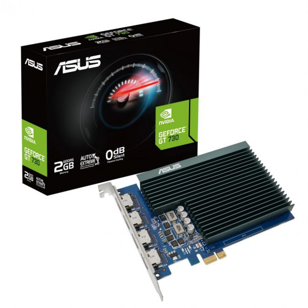 Видеокарта Asus GT 730 2GB 90YV0H20-M0NA00 2 ГБ - миниатюра 6