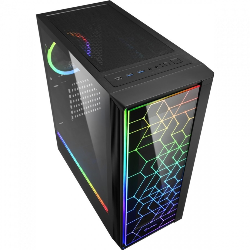 Корпус Sharkoon LIT 100 RGB Mid-Tower - миниатюра 9