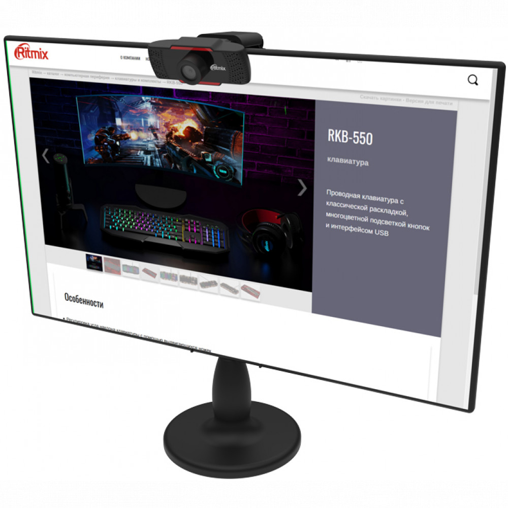 Веб камеры Ritmix RVC-110 - миниатюра 10