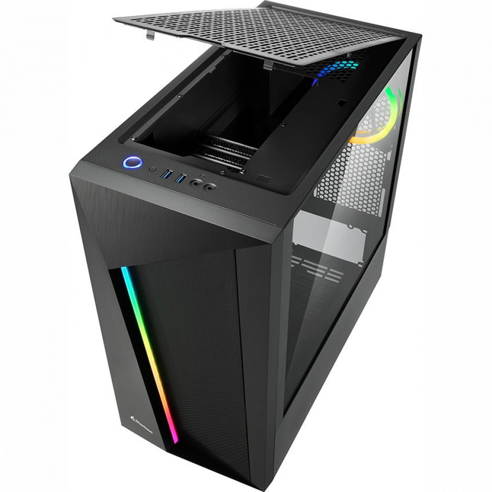 Корпус Sharkoon REV100 RGB Mid-Tower - миниатюра 12